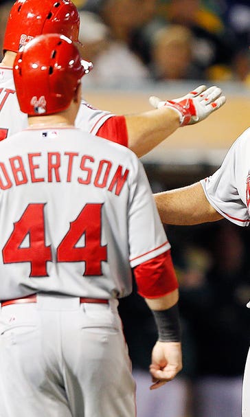 Pujols hits slam, drives in 5 runs to rally Angels past Athletics